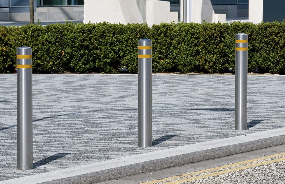 Three Bollards